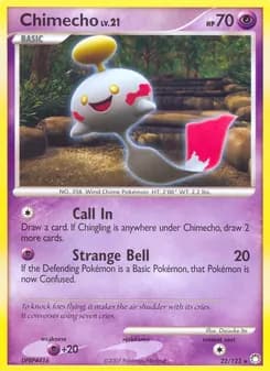 Chimecho card in English