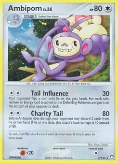 Ambipom card in English