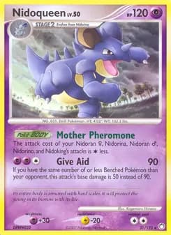 Nidoqueen card in English