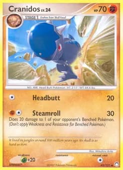 Cranidos card in English