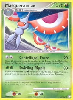 Masquerain card in English