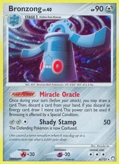 Bronzong card in English