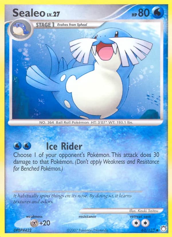 Sealeo card in English