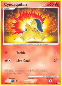 Cyndaquil card in English