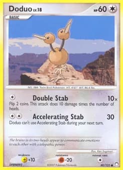 Doduo card in English