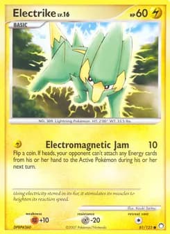Electrike card in English