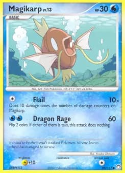 Magikarp card in English