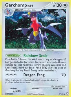 Garchomp card in English