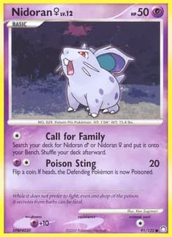 Nidoran♀ card in English