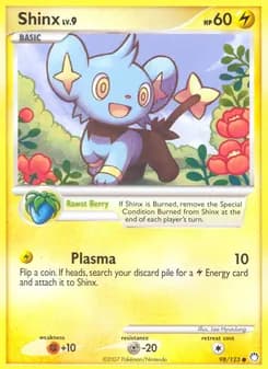 Shinx card in English