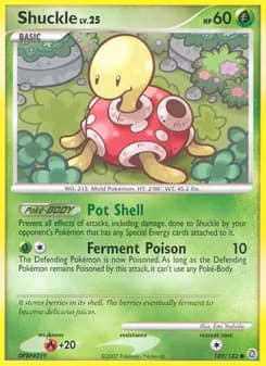 Shuckle card in English
