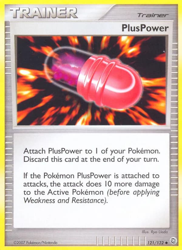 PlusPower card in English