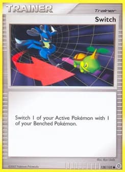 Switch card in English