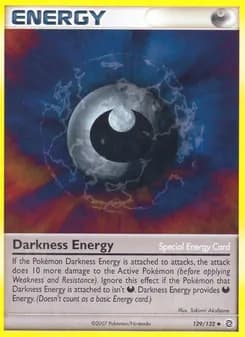 Darkness Energy card in English