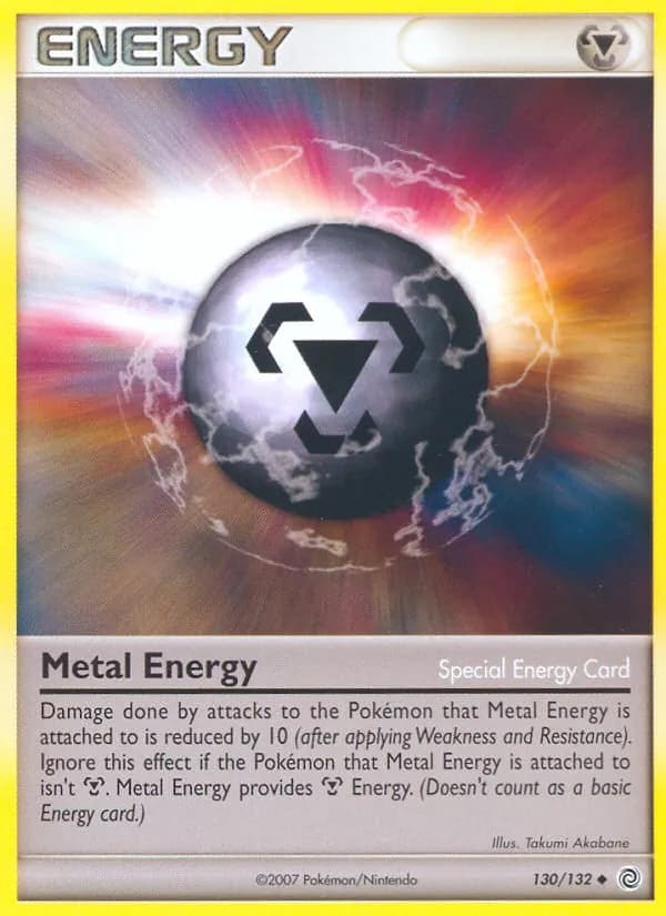 Metal Energy card in English