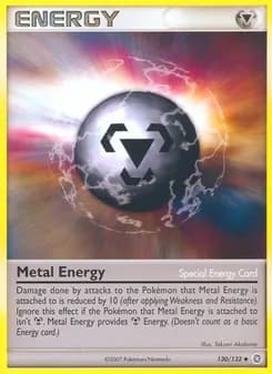 Metal Energy card in English