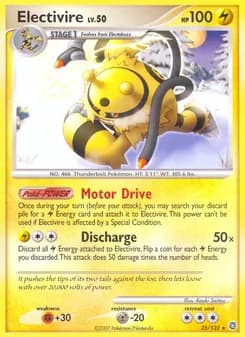 Electivire card in English