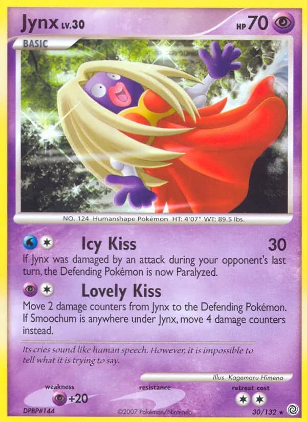 Jynx card in English
