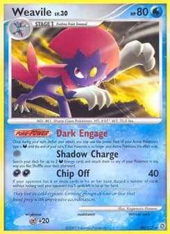 Weavile card in English