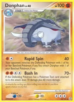 Donphan card in English