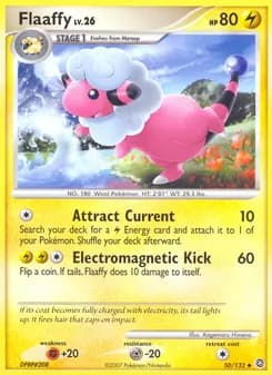 Flaaffy card in English