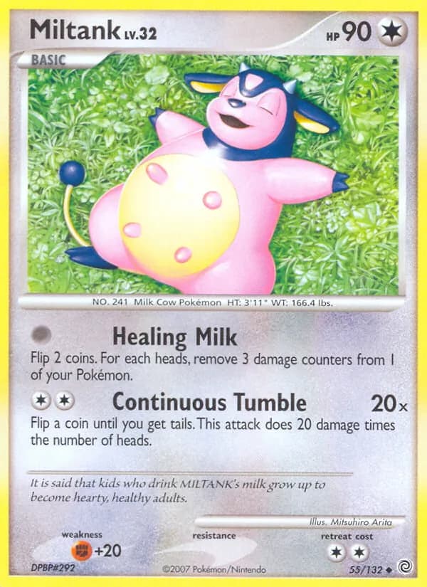 Miltank card in English