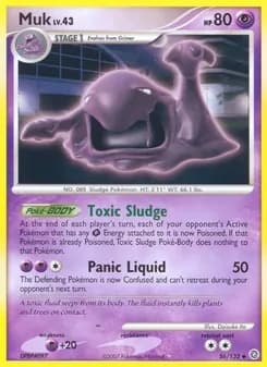 Muk card in English