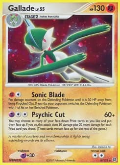 Gallade card in English