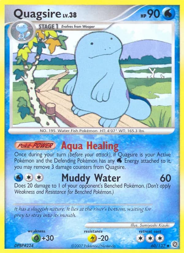 Quagsire card in English