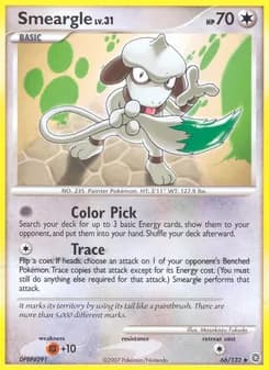 Smeargle card in English