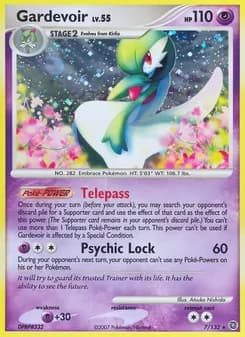 Gardevoir card in English