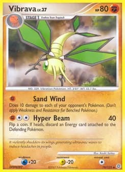 Vibrava card in English