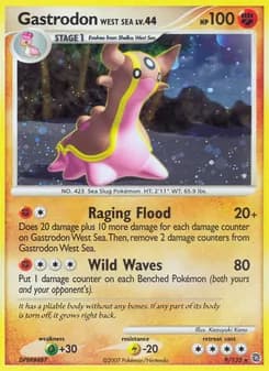 Gastrodon West Sea card in English