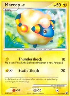 Mareep card in English