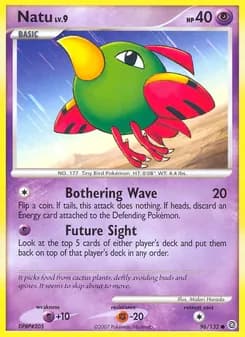 Natu card in English