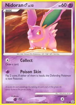 Nidoran♂ card in English