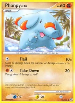 Phanpy card in English
