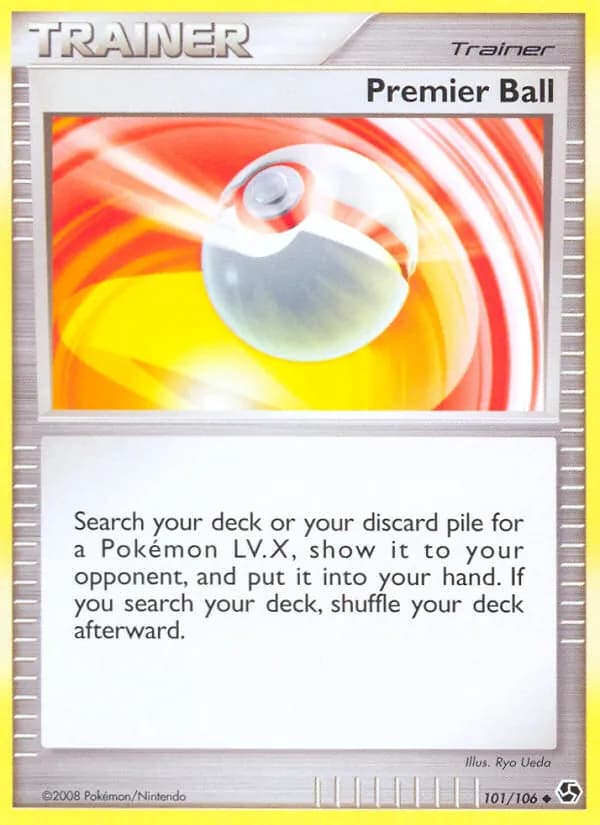Premier Ball card in English