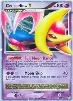 Cresselia card in English