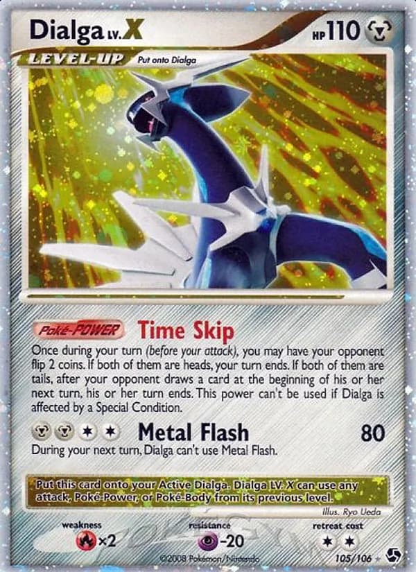 Dialga card in English