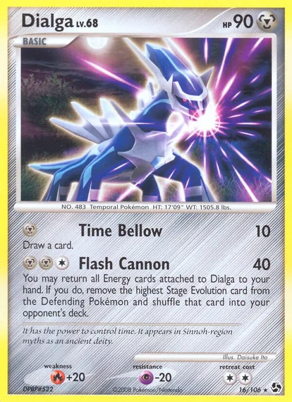 Dialga card in English