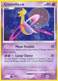 Cresselia card in English