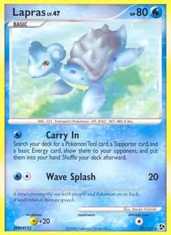Lapras card in English
