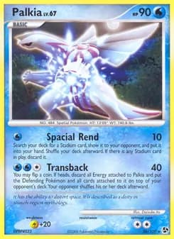 Palkia card in English