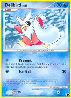 Delibird card in English