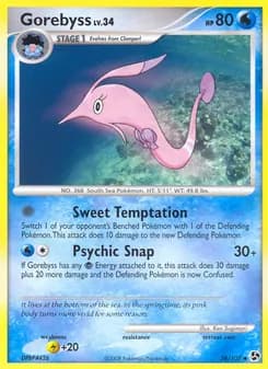 Gorebyss card in English