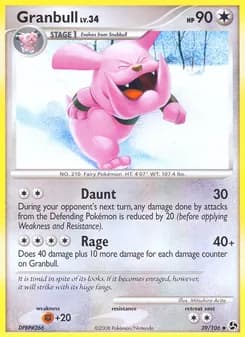 Granbull card in English