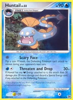 Huntail card in English