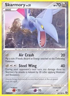 Skarmory card in English