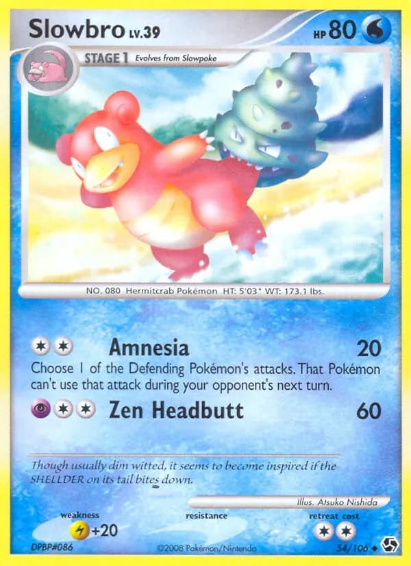 Slowbro card in English